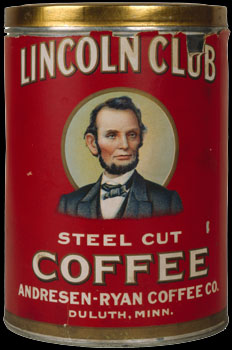 Lincoln Coffee Can