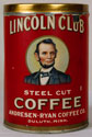Lincoln Coffee Can