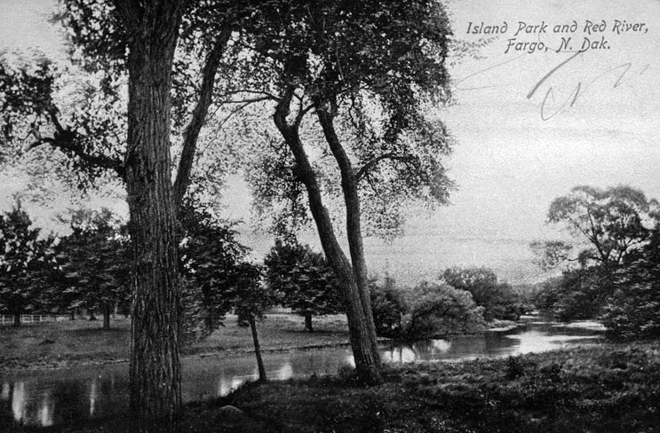 Island Park and Red River, Fargo ND