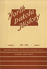 cover of North Dakota History Volume 21.3