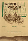 cover of North Dakota History Volume 24.3