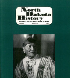 cover of North Dakota History vol 44.2
