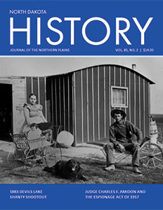 Volume 85.2 North Dakota History