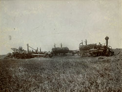 threshing, Whapeton,ND