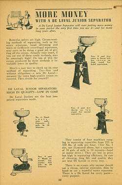 cream separator advertisment