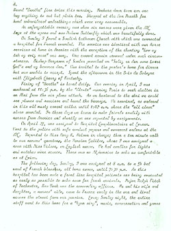 Leila Halverson letter page 1