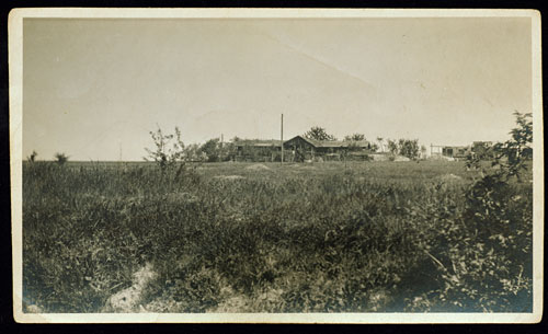 old German theatre captured by troops