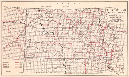 Electric & Gas Utilities Map