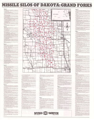 Nukewatch Map