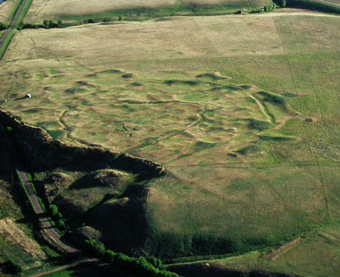 Another Aerial View of Double Ditch