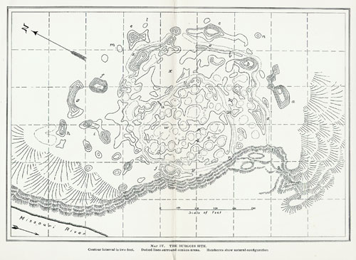 Double Ditch Contour Map