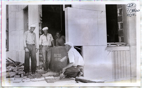 Workers Working With New Cornerstone