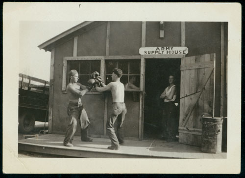 2 Men Sparring