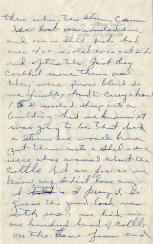 Ida Kellogg Letter Page 2